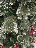 Glittering Frosted Slim Pine